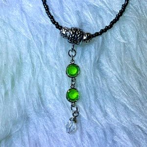 Handmade Beaded Pendant Necklace